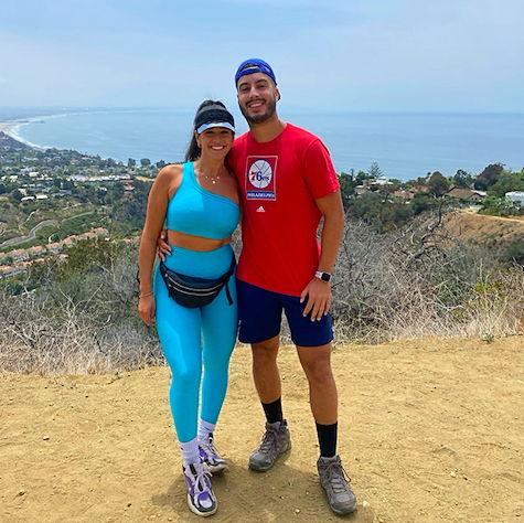 One of Liv & Sam's favorite LA activities is hiking the beautiful California mountains!