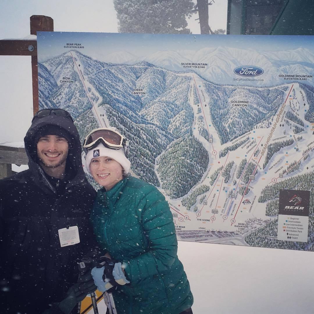 The one where we skied in Big Bear