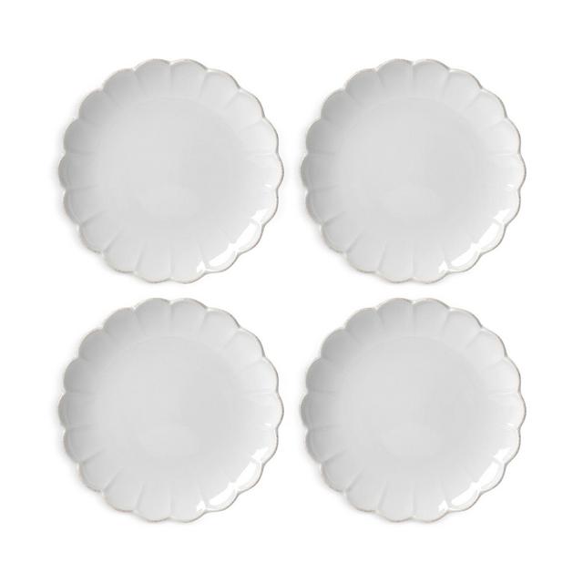 Lenox French Perle Scallop Accent Plates, Set of 4