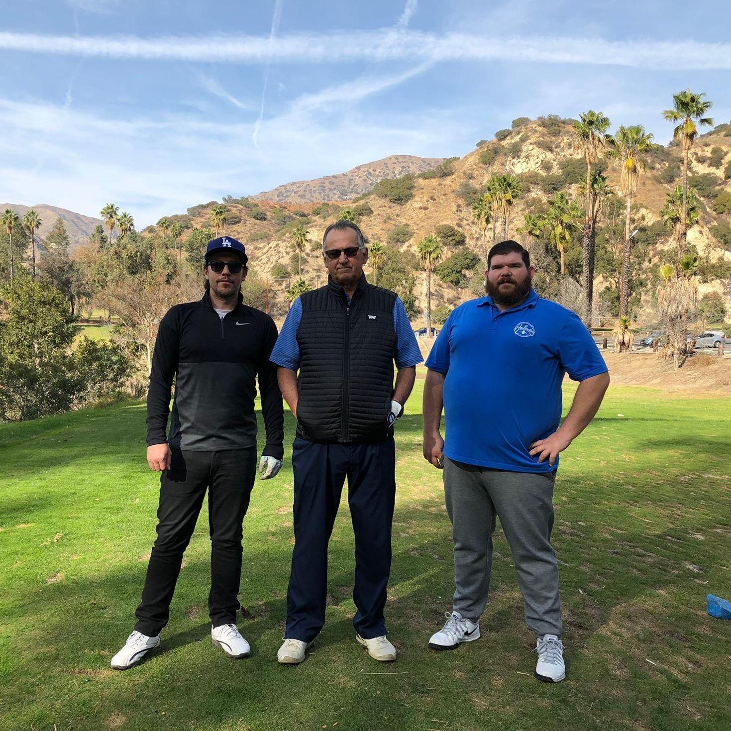 Jim, his father Tom, and brother in law Josh.