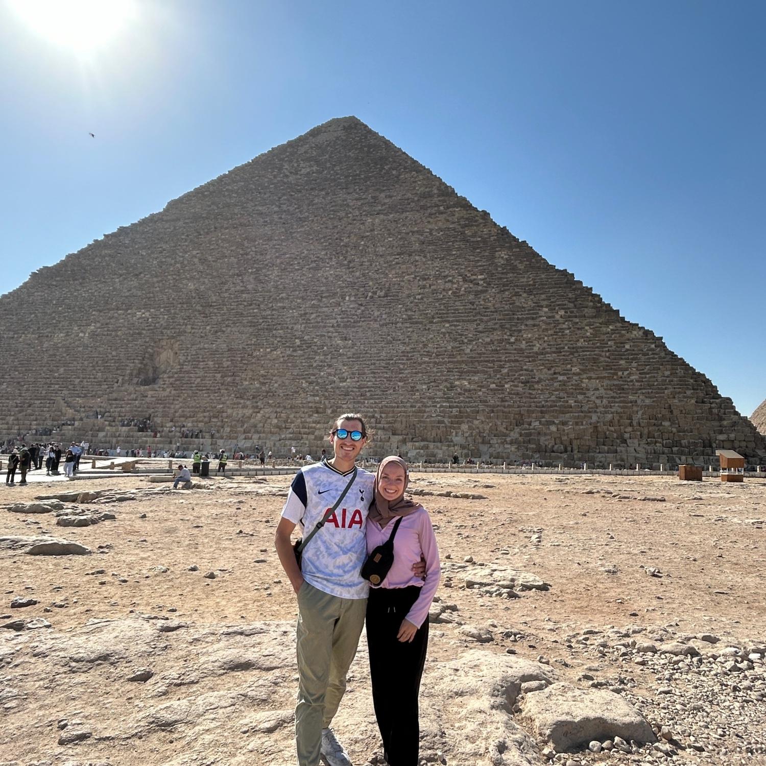 Seeing the Pyramids of Giza!