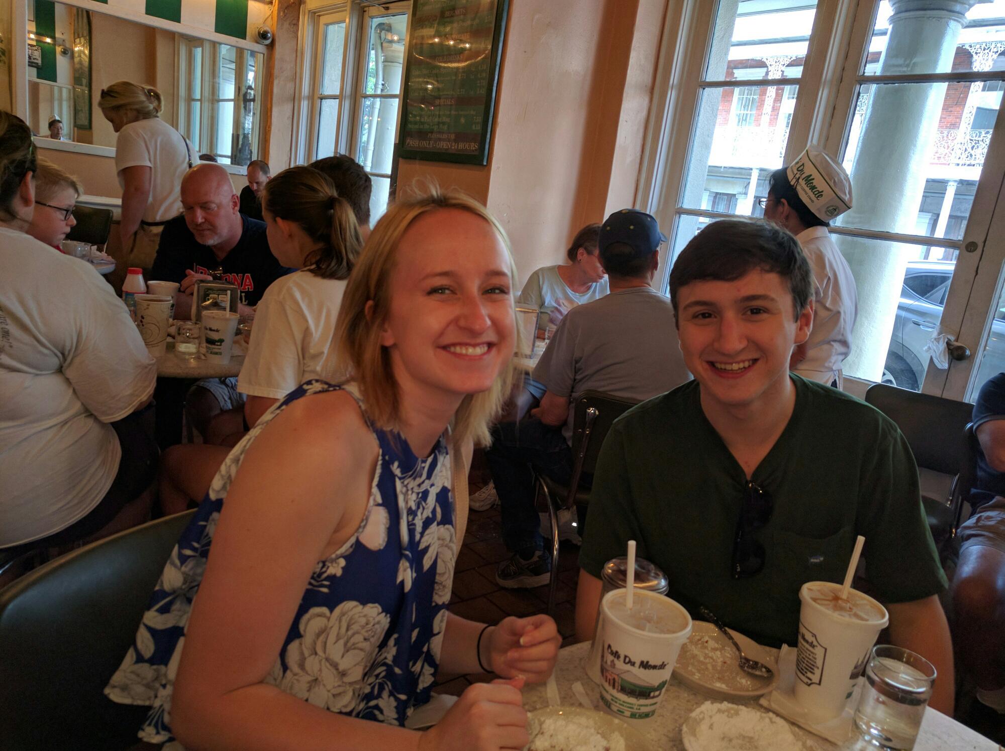 Cafe du Monde in New Orleans (2016)