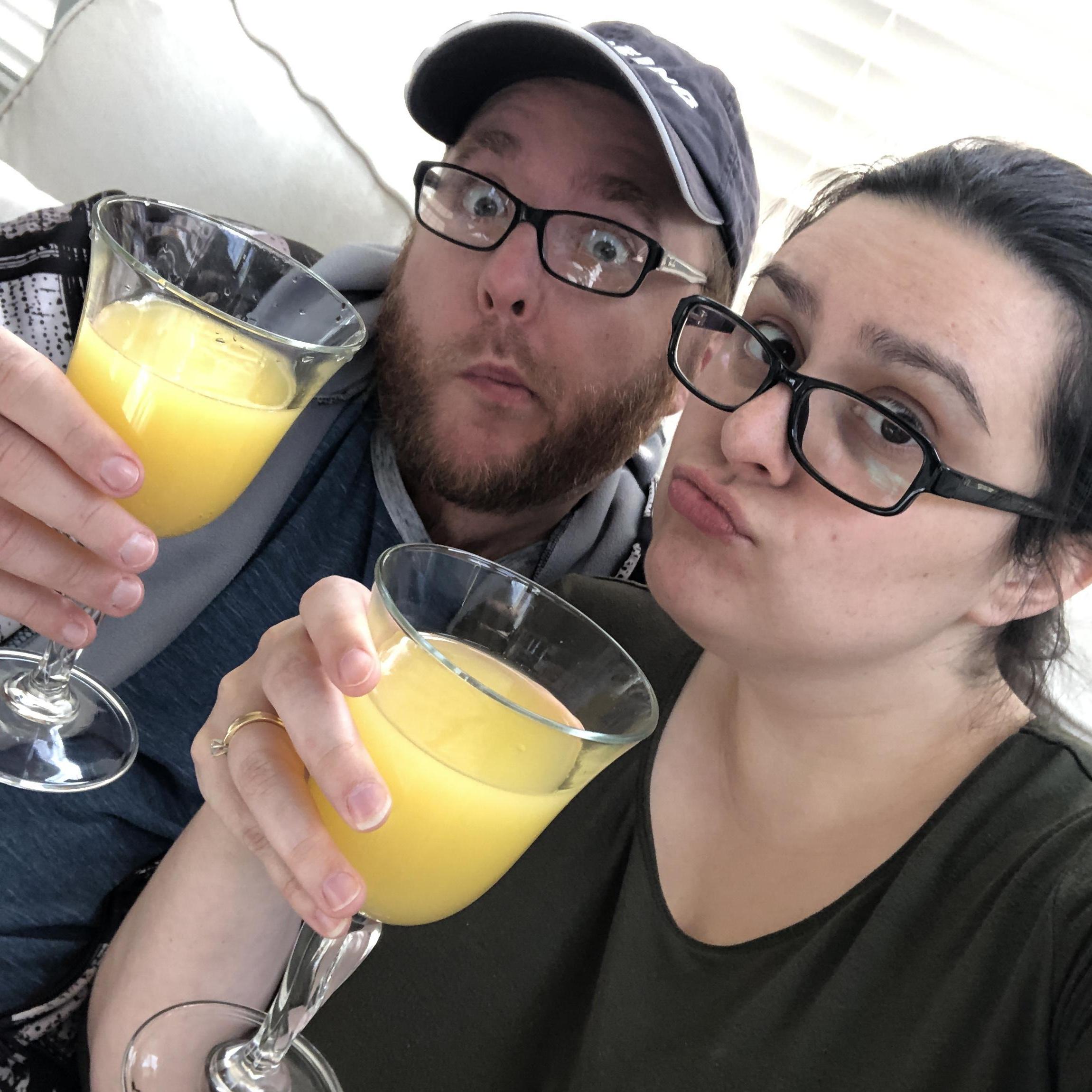 Mimosas. Yum.