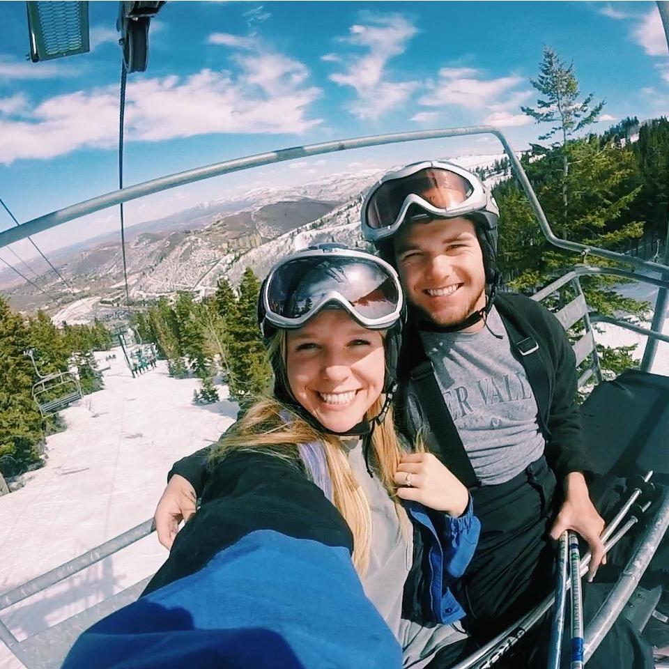 First time skiing in Deer Valley.