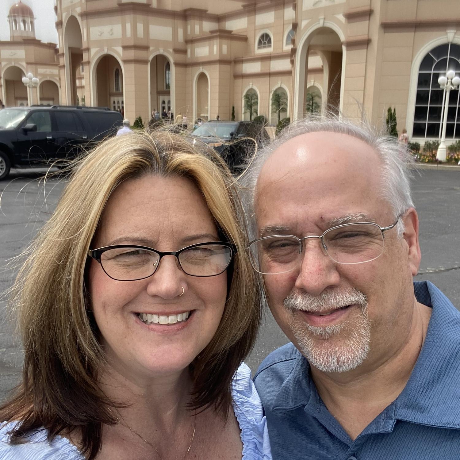 Every year we go to Sight and Sound to see a biblical play. One of our favorite things to do!