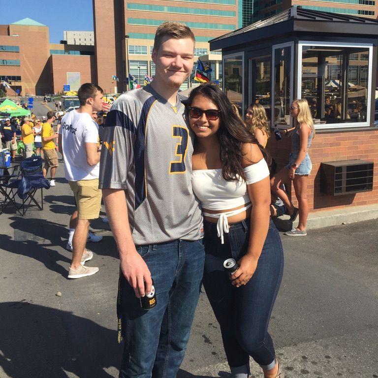 Early love blooming at WVU Football games