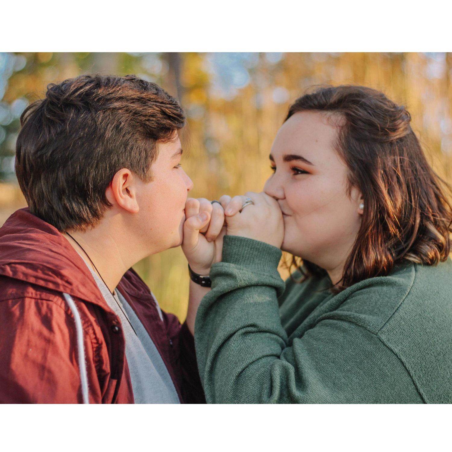 Keely once taught me that no pinky promise is complete unless you kiss the ends of each side.