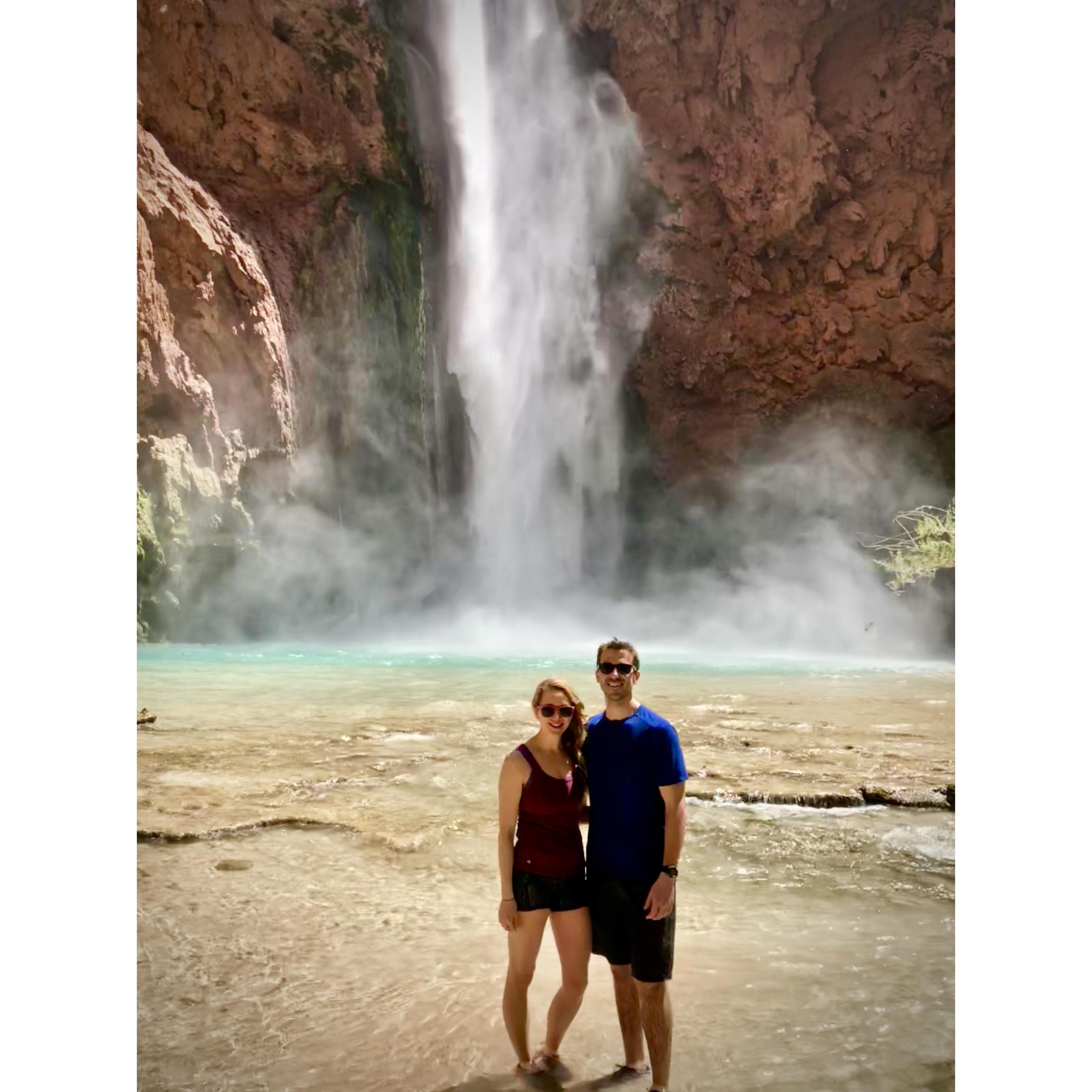 Havasupai falls, first year of residency.