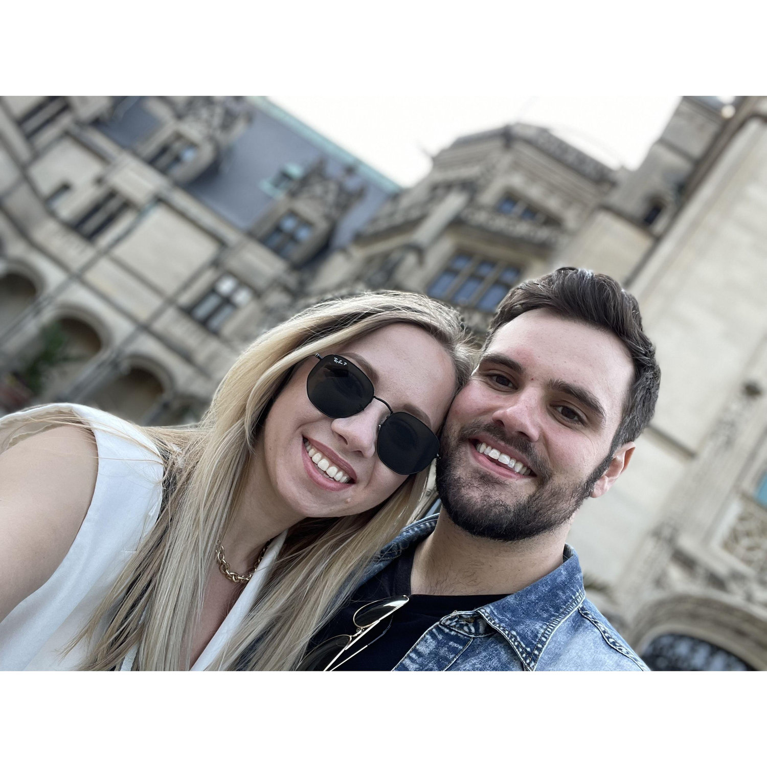 Our first trip together! Asheville, NC/ At Biltmore Estate/ July 3, 2021