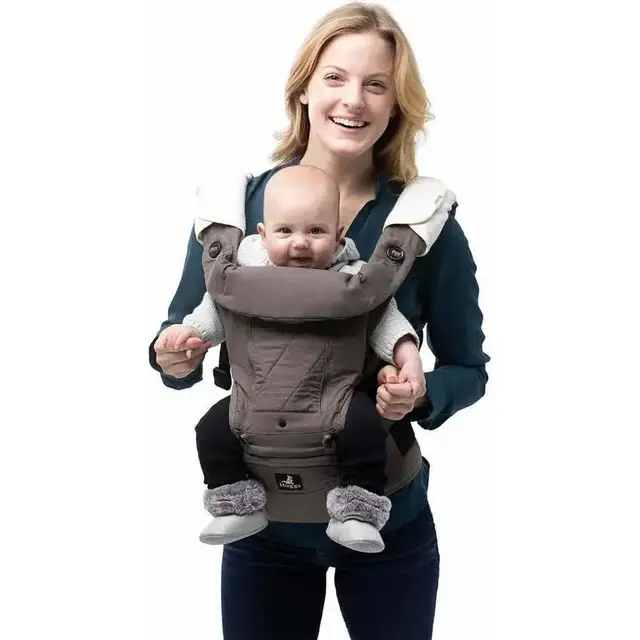 Huggs Hip Seat Baby Carrier, Grey