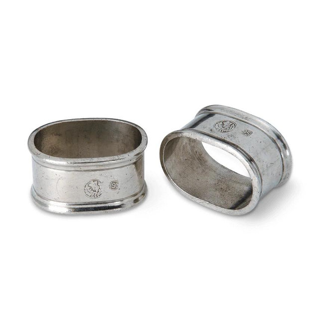 Oval Napkin Ring (Pair)