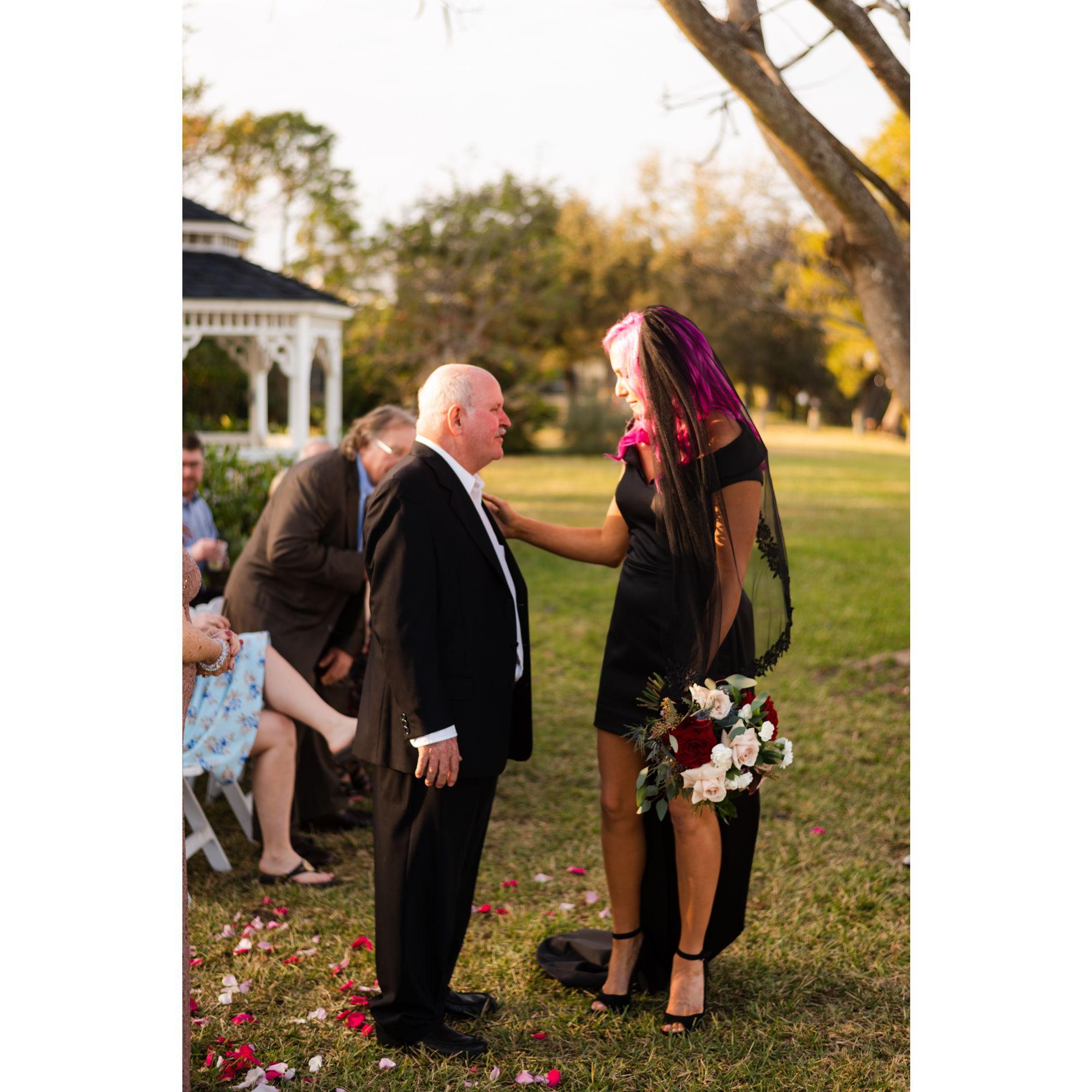 Lauren and her dad, Paul