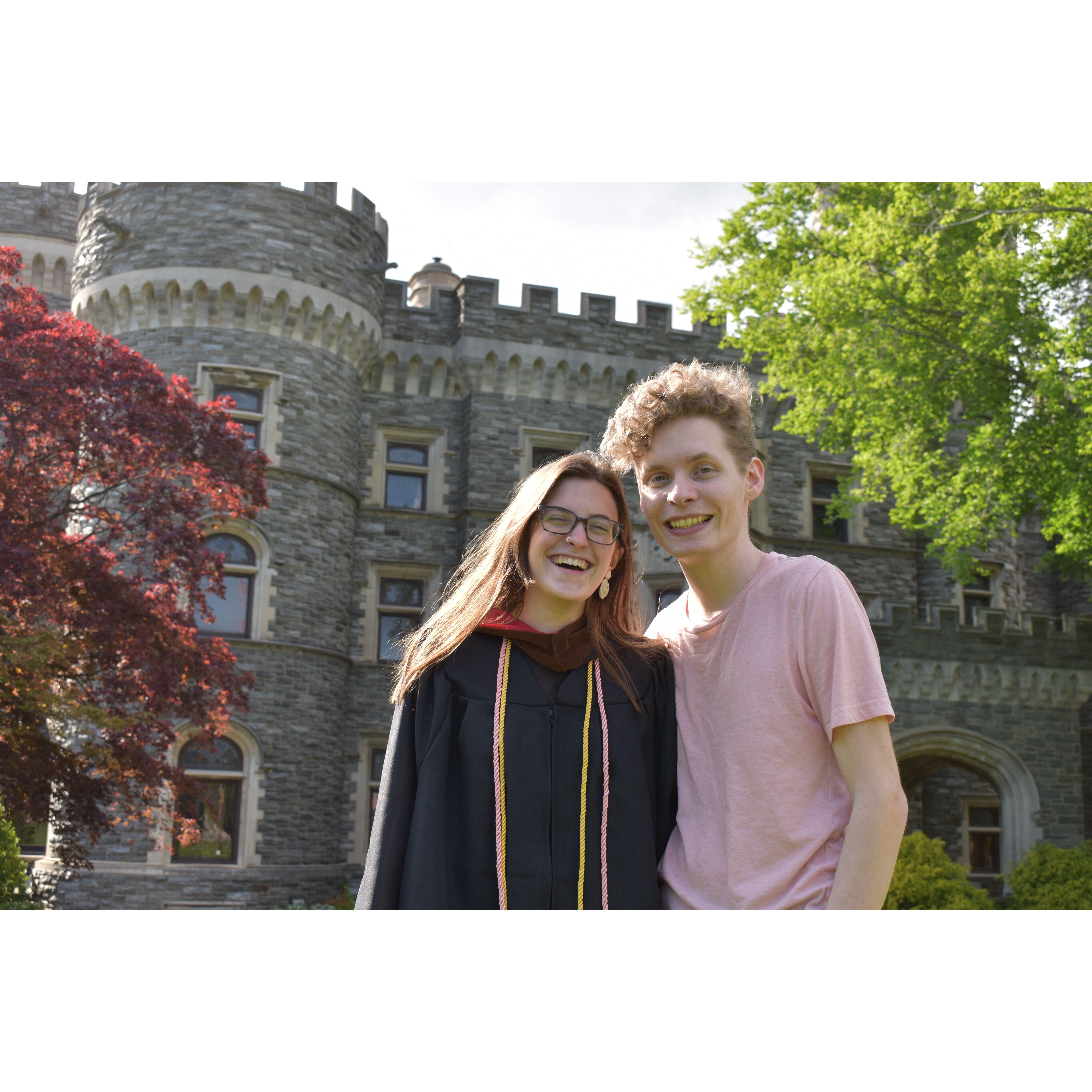 Jo's college graduation
