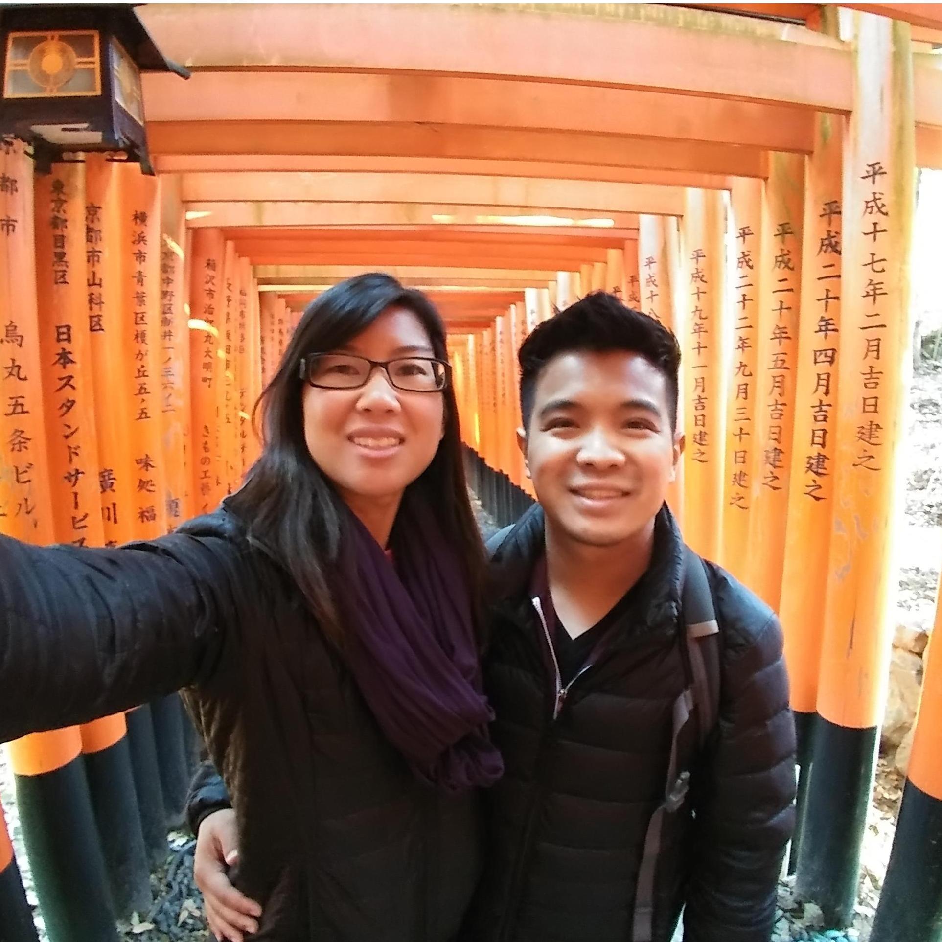 We had a blast in Japan too and have a TON of pictures there. Tori Gates at Fushimi Inari Shrine. Kyoto, Japan (October 2017).