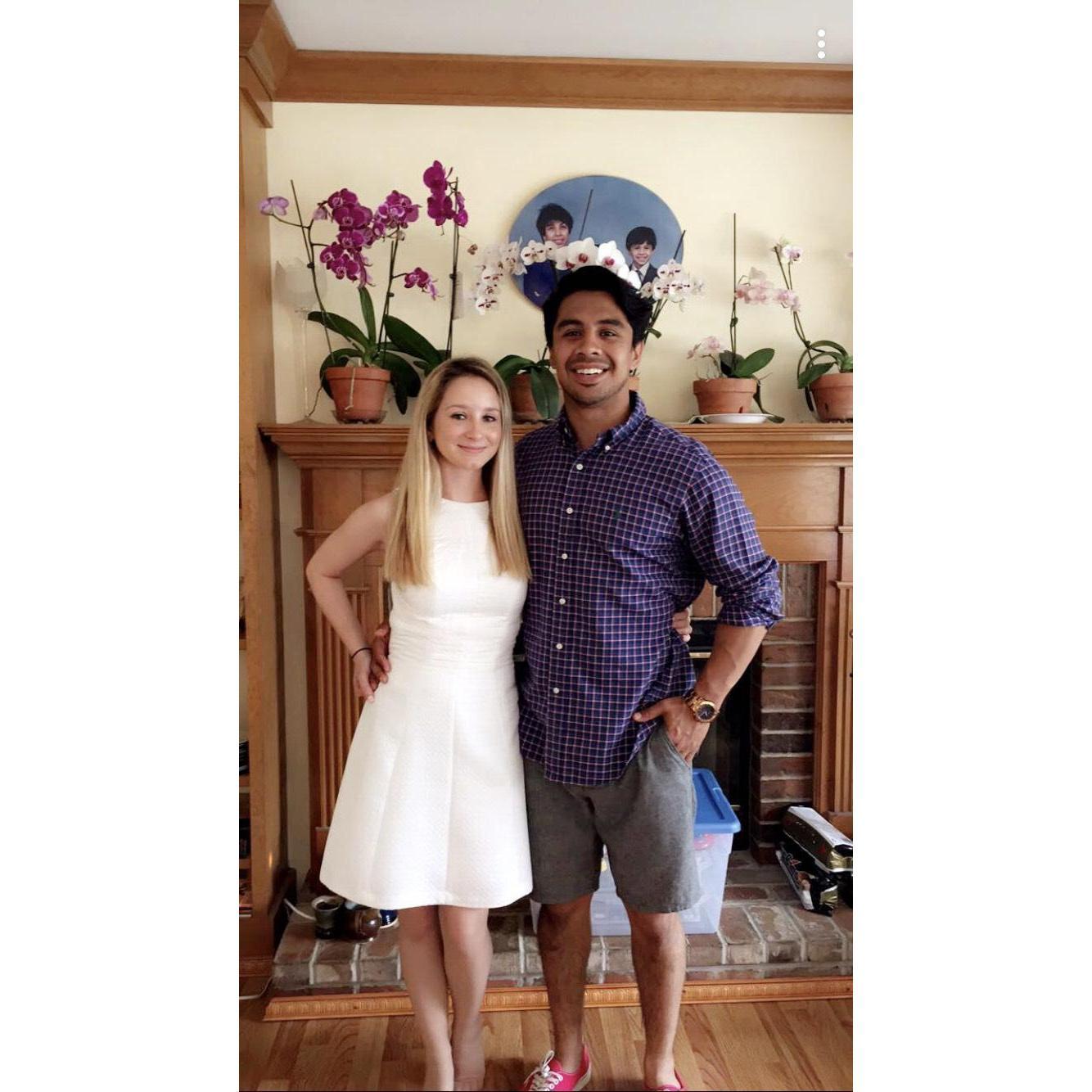 Our first Easter together.