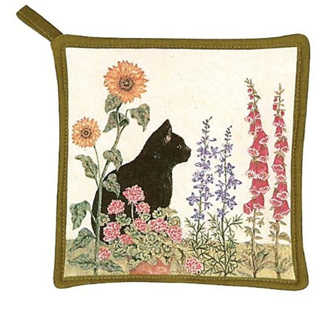 Alice's Cottage AC2114 Black Cat Pot Holder