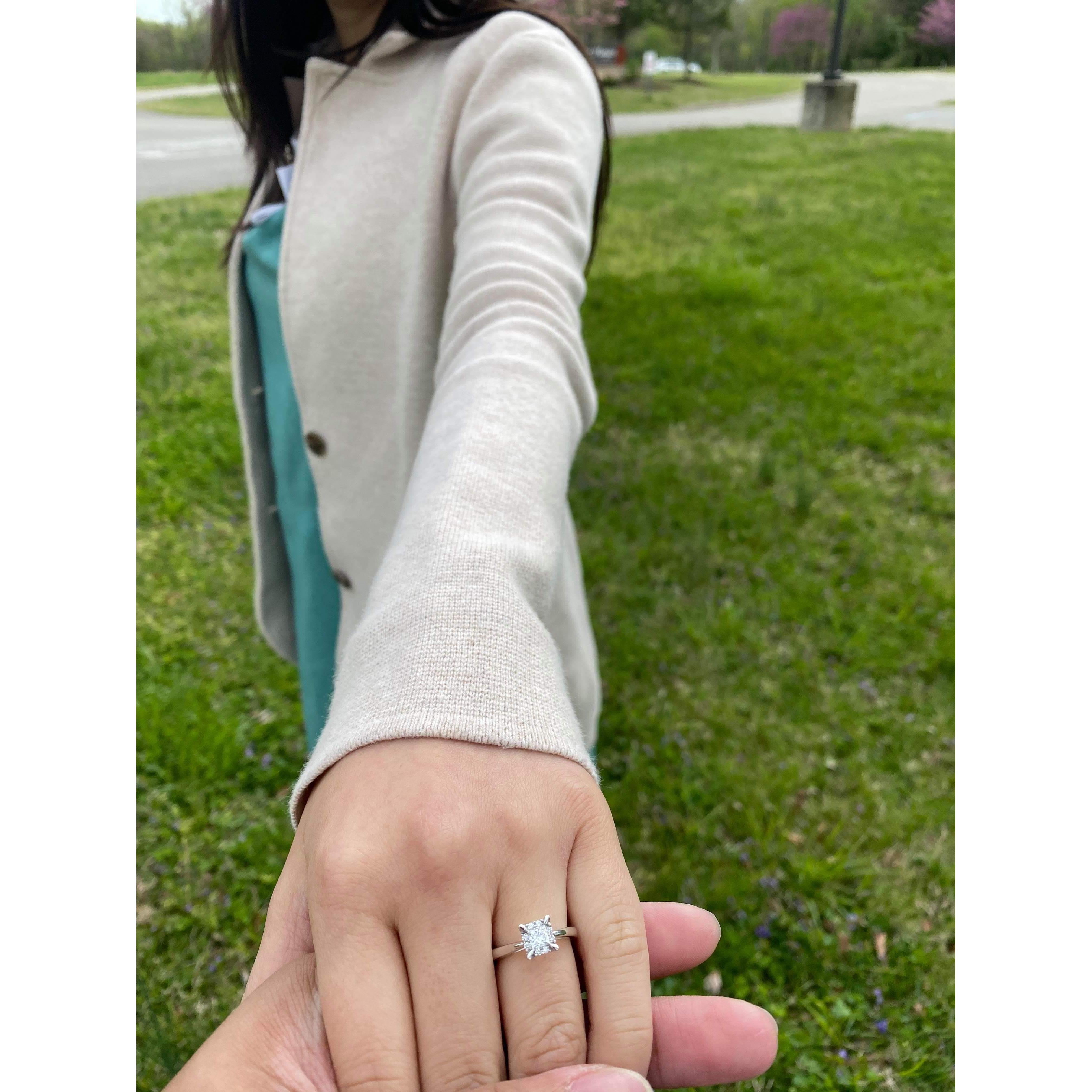 First picture since our engagement