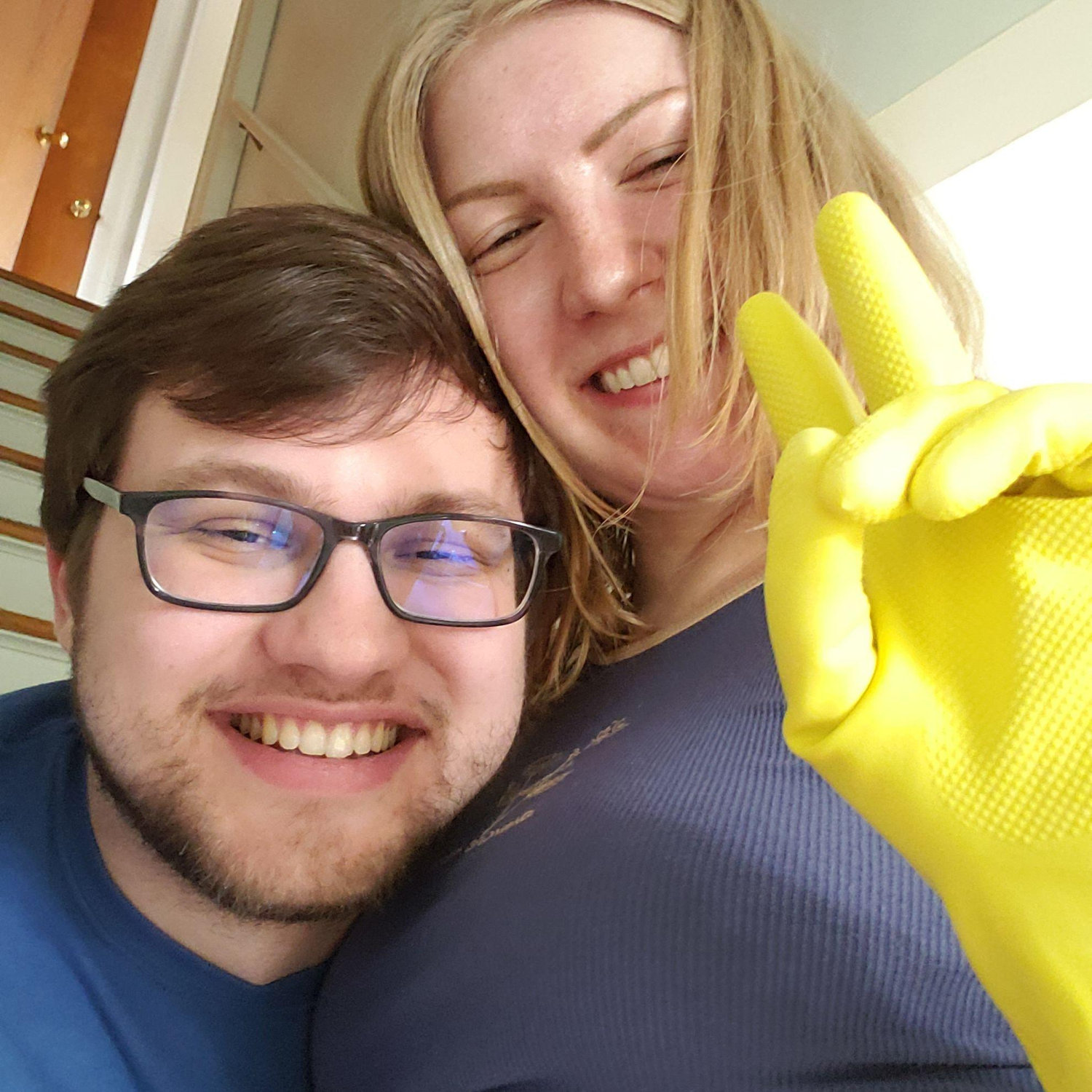 Cleaning the new house