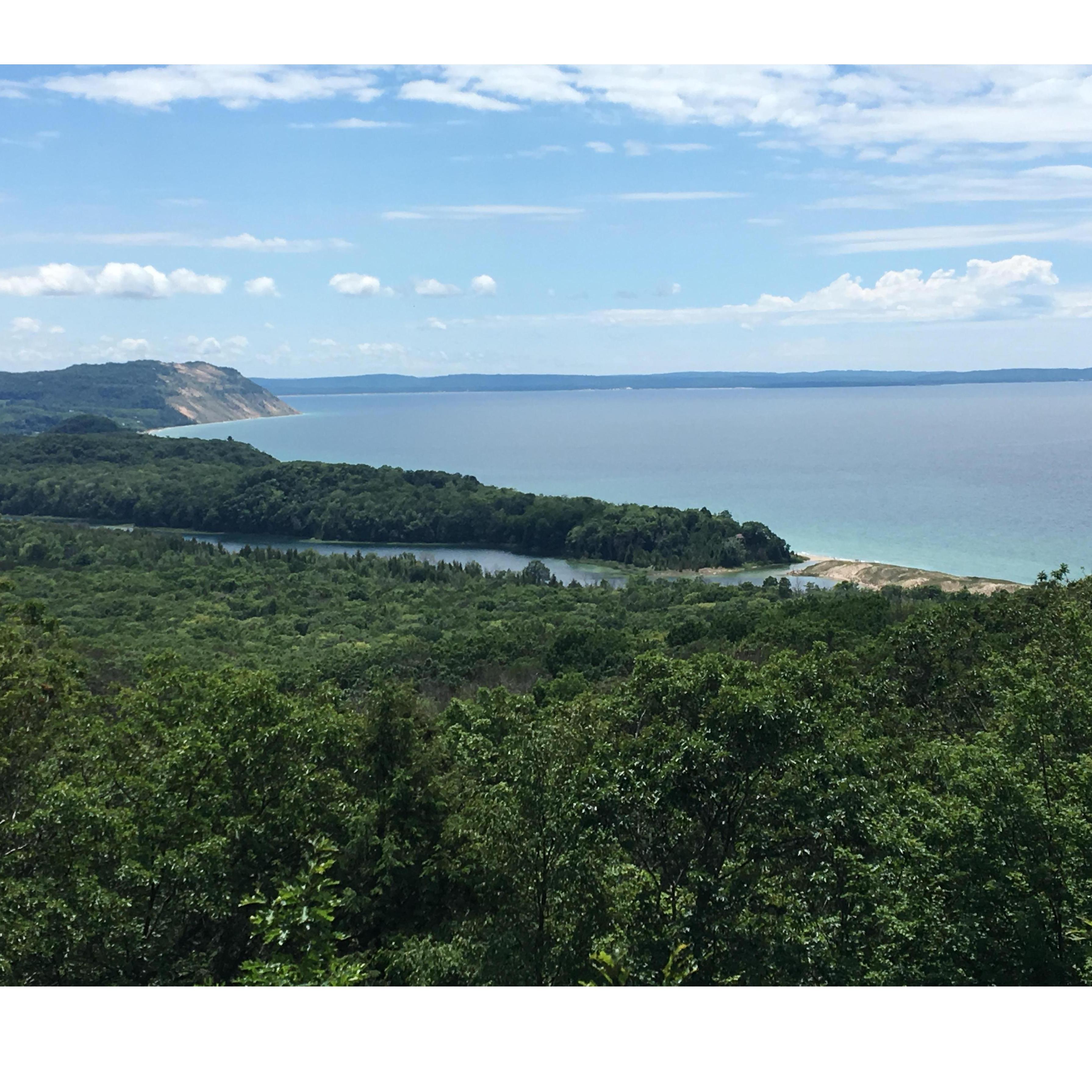 Northbar Lake from Pierce Stocking Drive, Sleeping Bear Dunes National Lakeshore