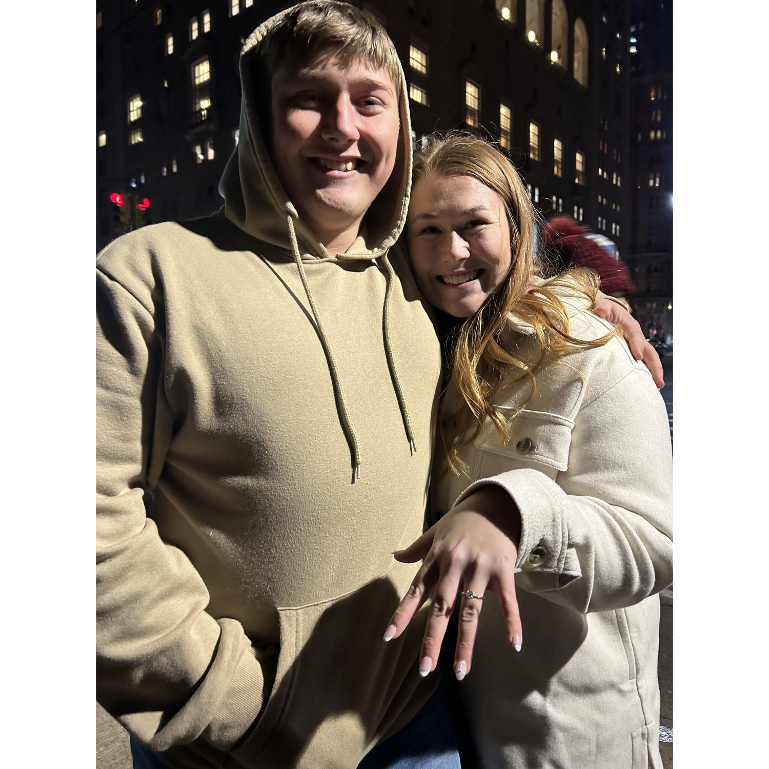 Newly engaged couple!