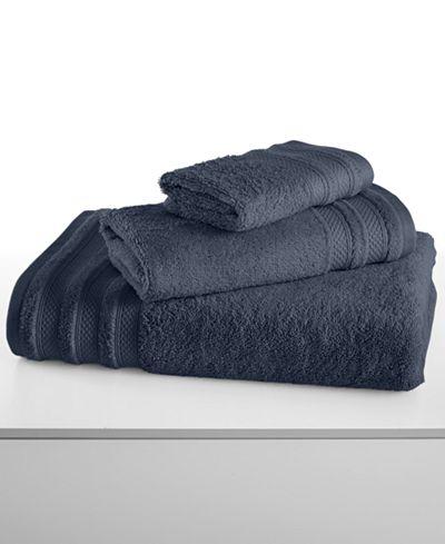 Classic Pima Cotton 30" x 56" Bath Towel, Color: Dusk Only at Macy's