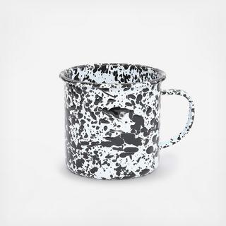 Splatter Enamelware Jumbo Mug, Set of 4