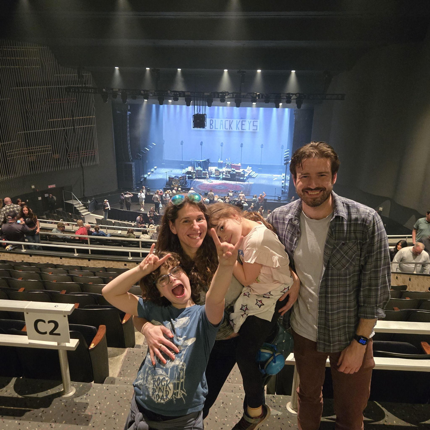 The kids' first concert!