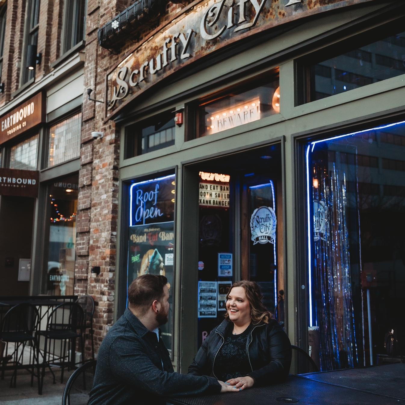 Where we danced on our first date 🩶🧡