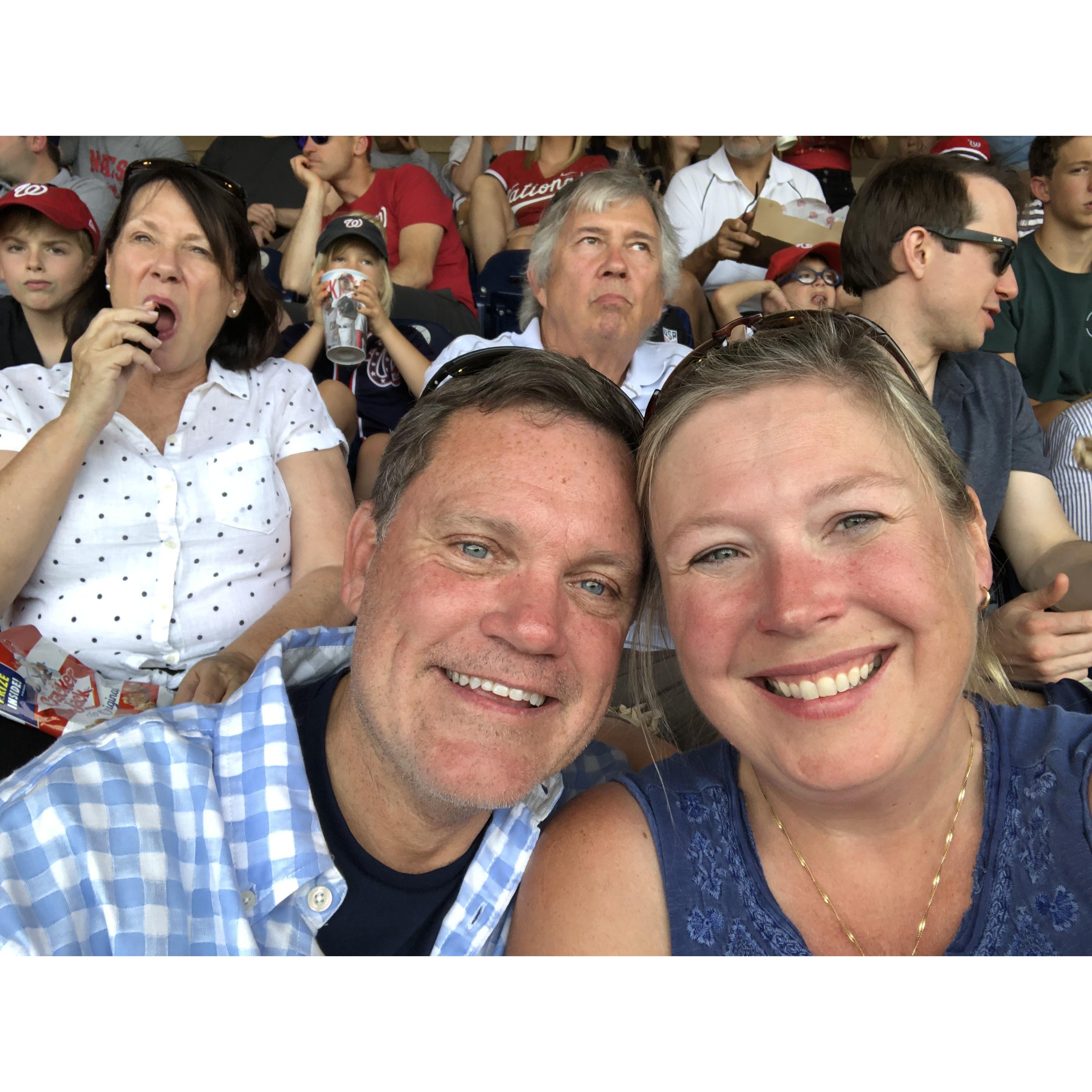 Take me out to the ball park