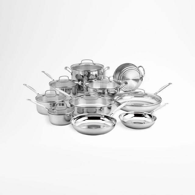 Cuisinart ® Chef's Classic ™ Stainless Steel 17-Piece Cookware Set