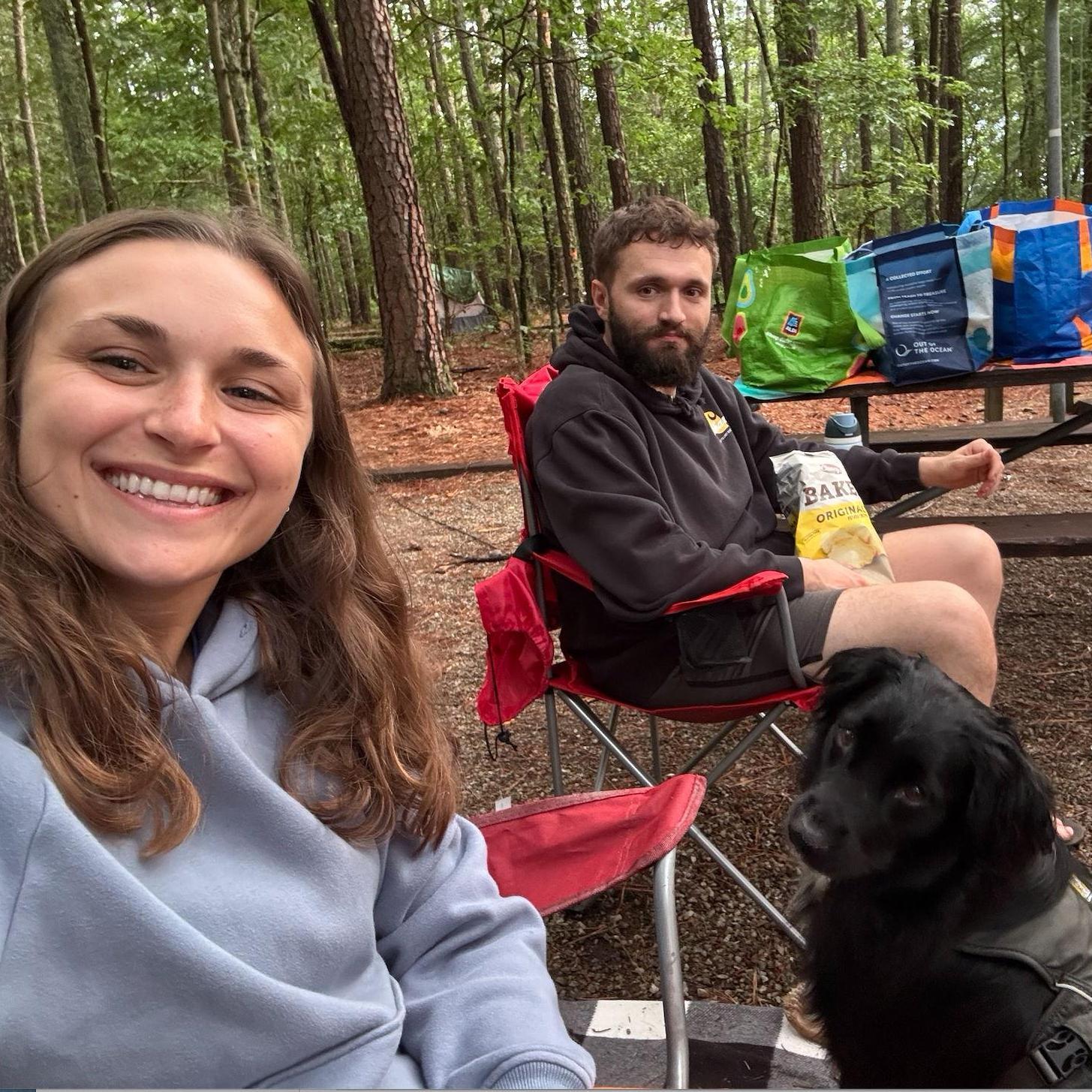 Camping at Jordan Lake, NC (2025)