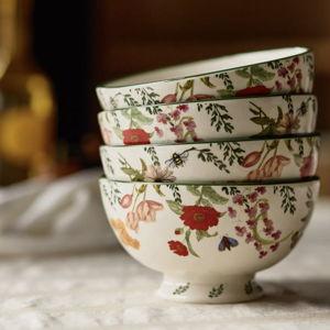 Eden Stoneware Cereal Bowls, Set of 4