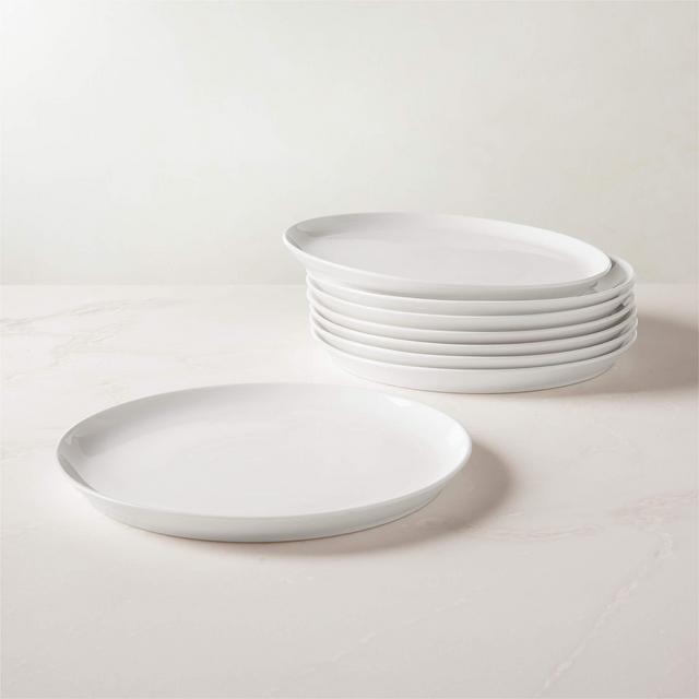 Contact White Dinner Plate Set of 8