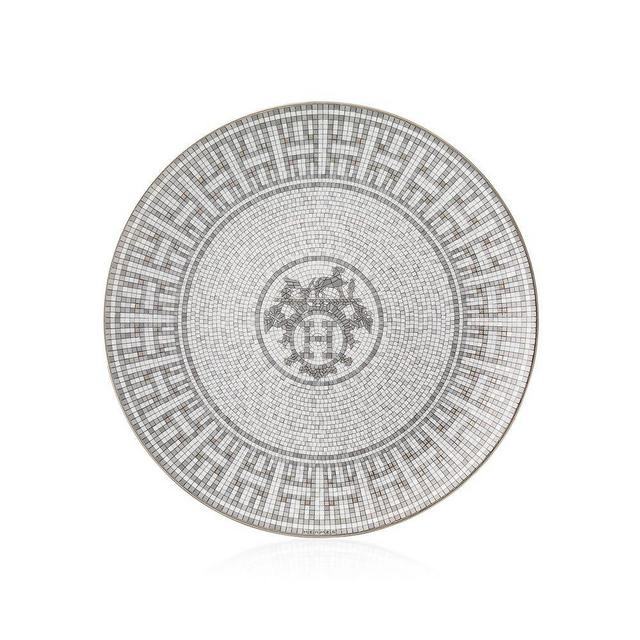 Mosaique Au 24 Platinium Dessert Plate