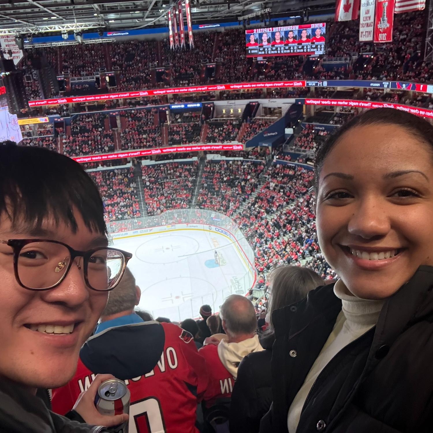 Hockey game!