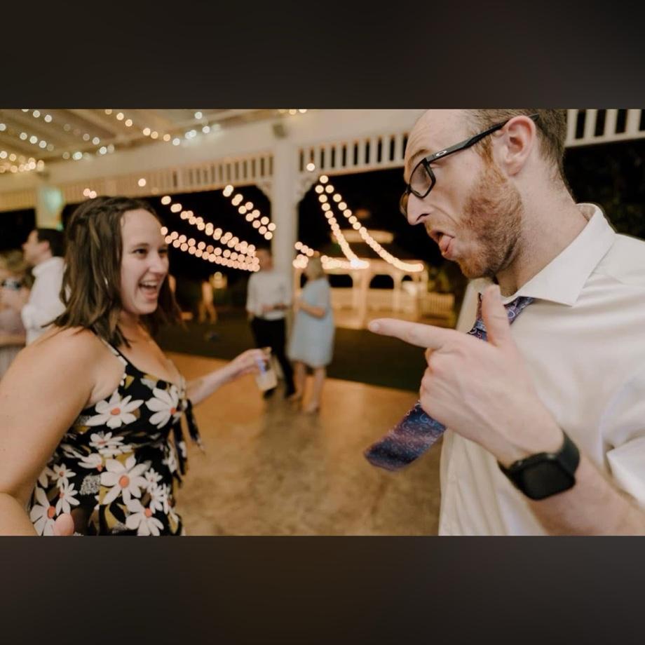 June 2022 - Dancing at Tori’s cousin’s, Sam and Dustin's, wedding in Florida