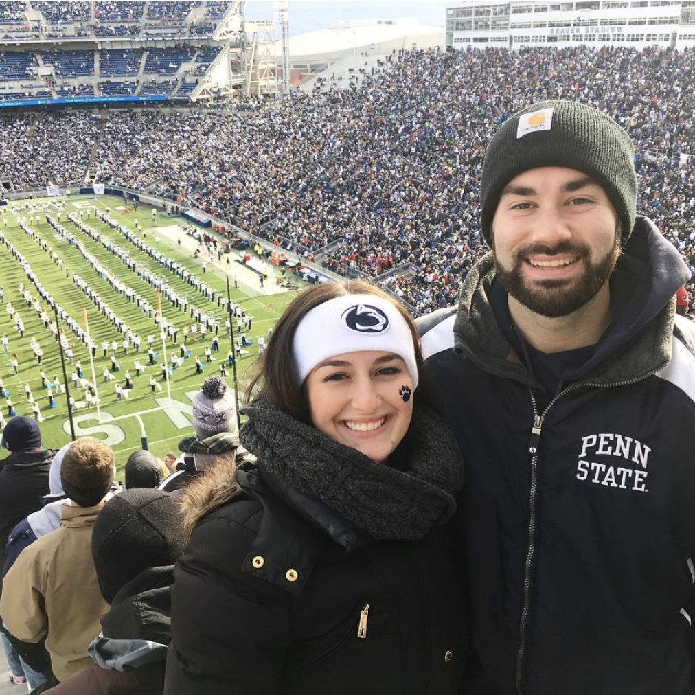 One of the many Penn State games! November 2017.