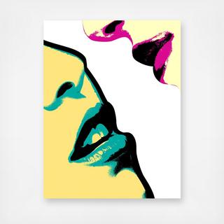 Kiss Me If You Can IV Wall Art