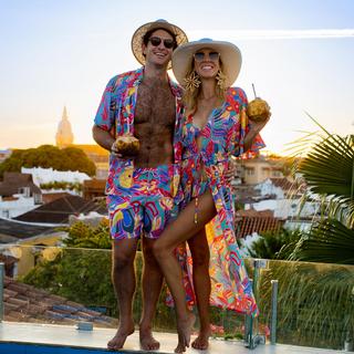 The Colombia Long Kimono
