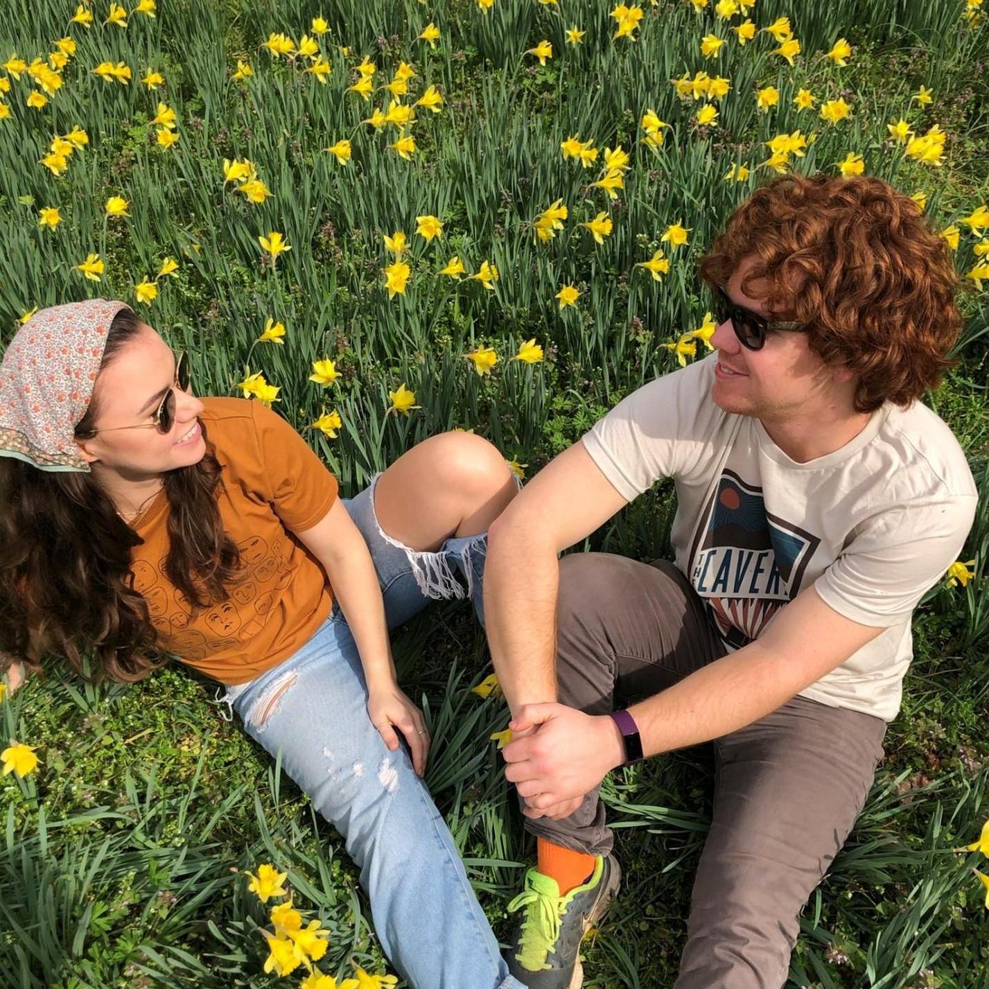 March 14, 2021: Second concert: Needtobreathe at The Caverns with Matt and Emily. Took a look at a field of daffodils before the show. -Pelham, TN