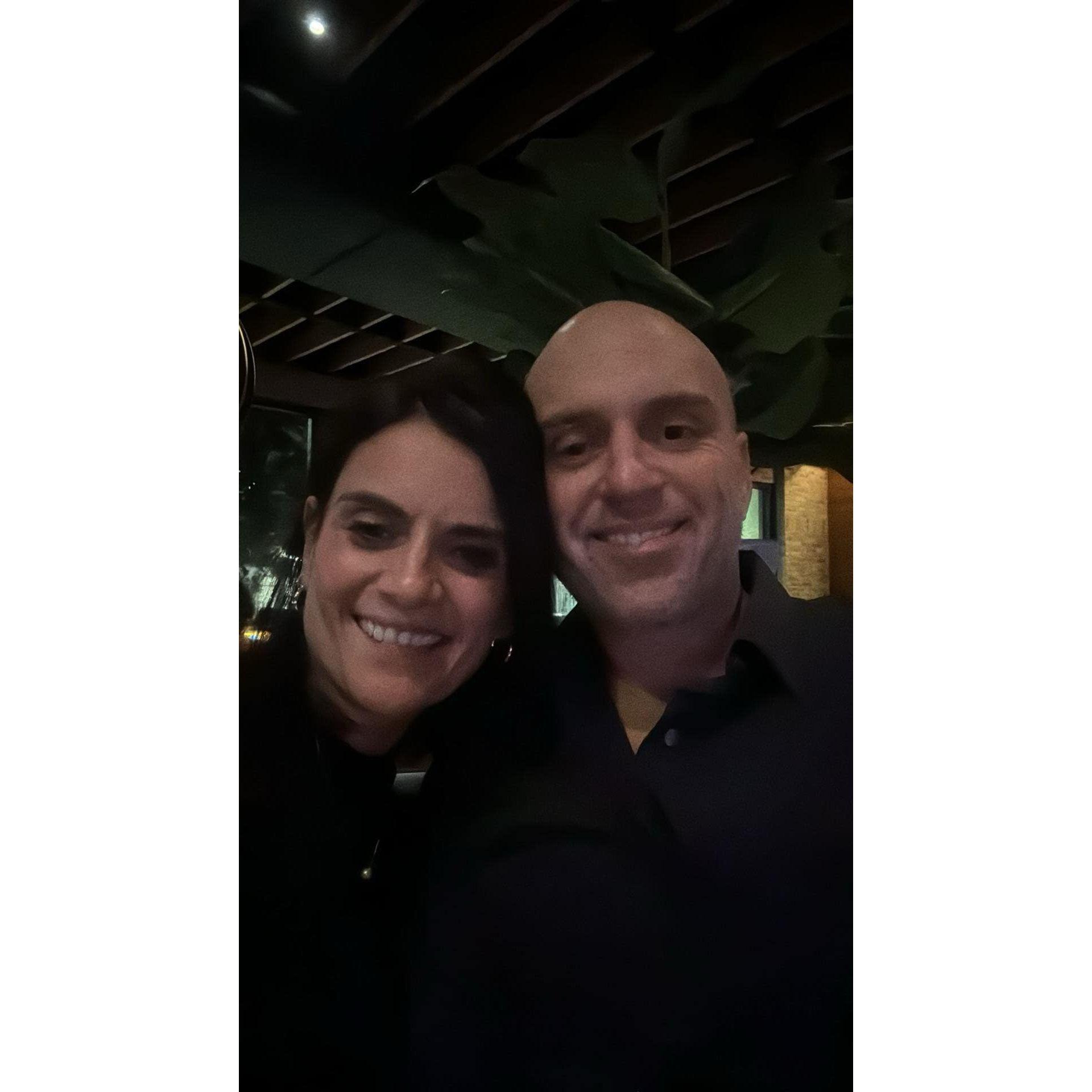 First pic together... first of many