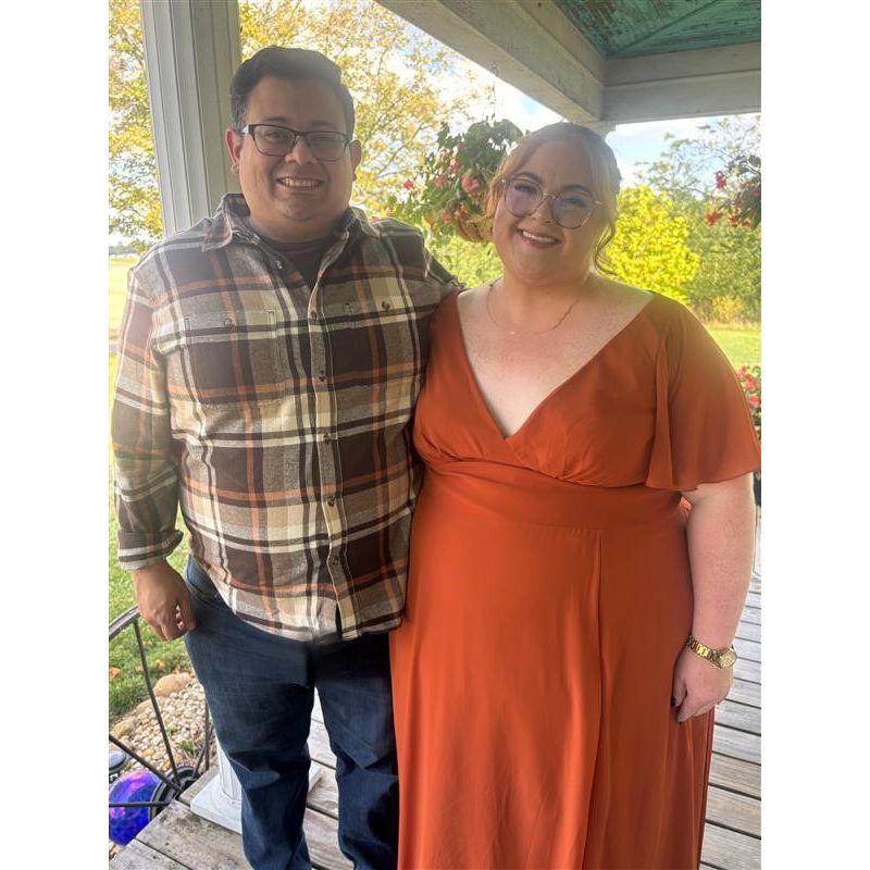 In Ohio at my sister's wedding