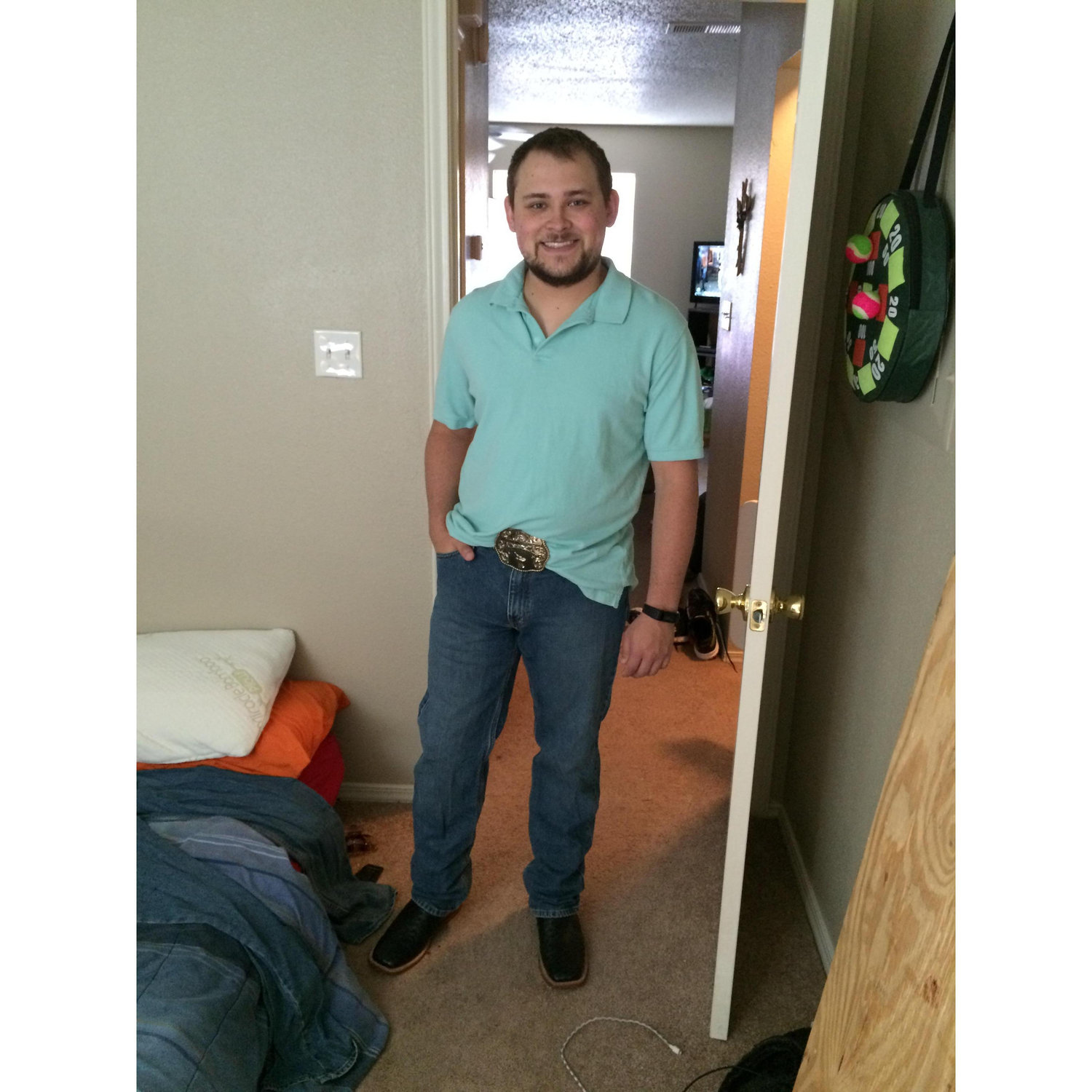 The handsome cowboy! Sep 2016