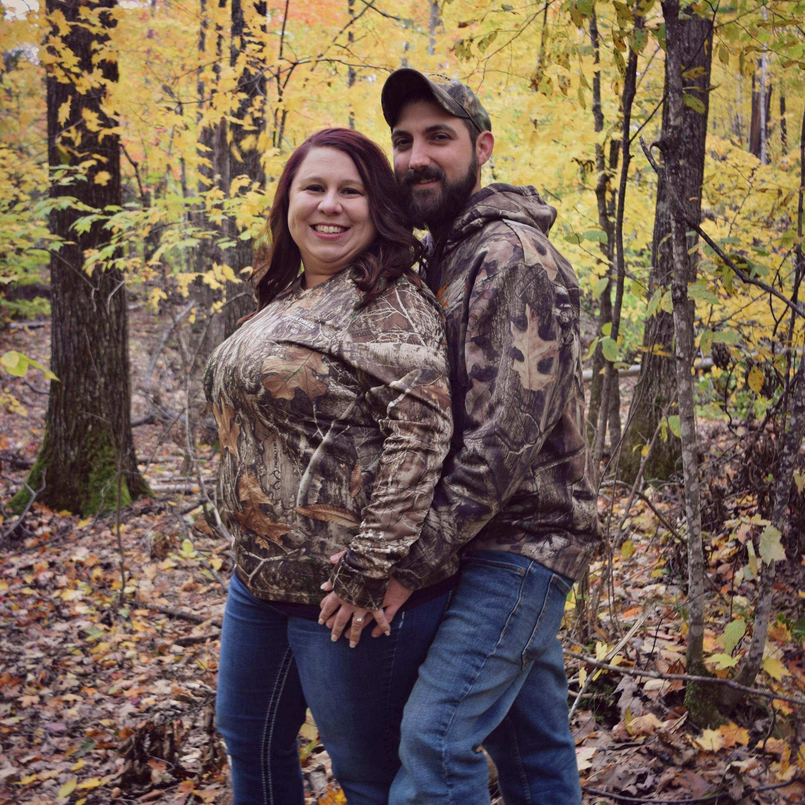 The couple that hunts together, stays together.
