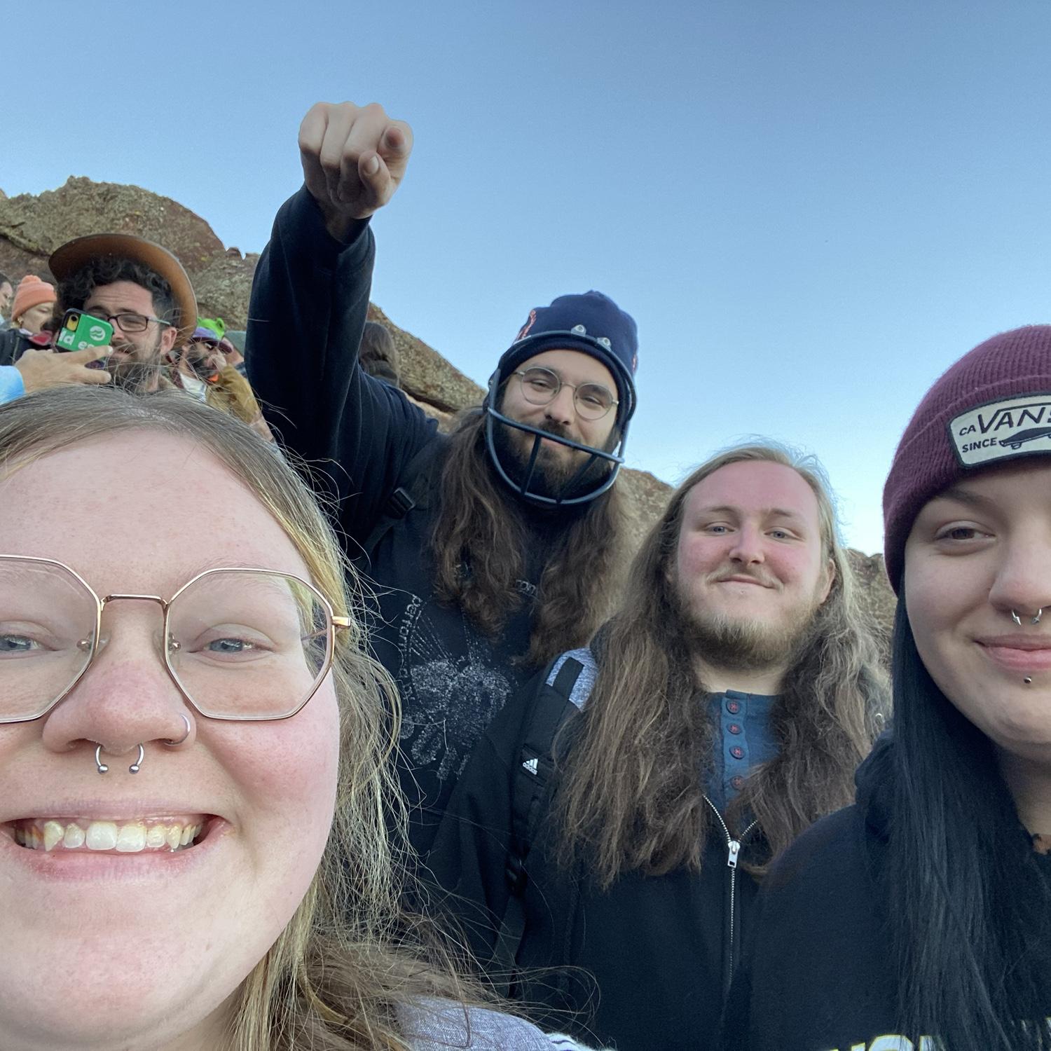 With our best friends seeing King Gizzard at Red Rocks