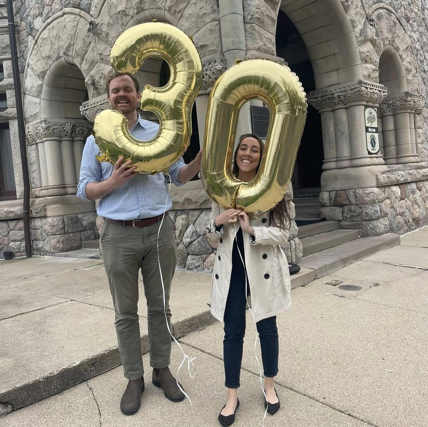 Celebrating Jackie's 30th!