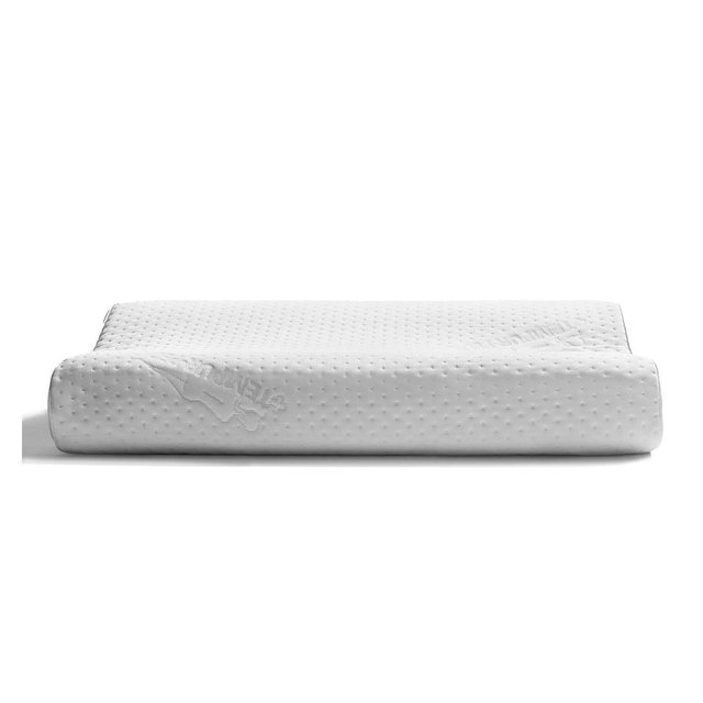 Tempur-Pedic Neck Pillow-Standard High: Extra Firm Support, Universal Sleeper, Woven Polyester Cover