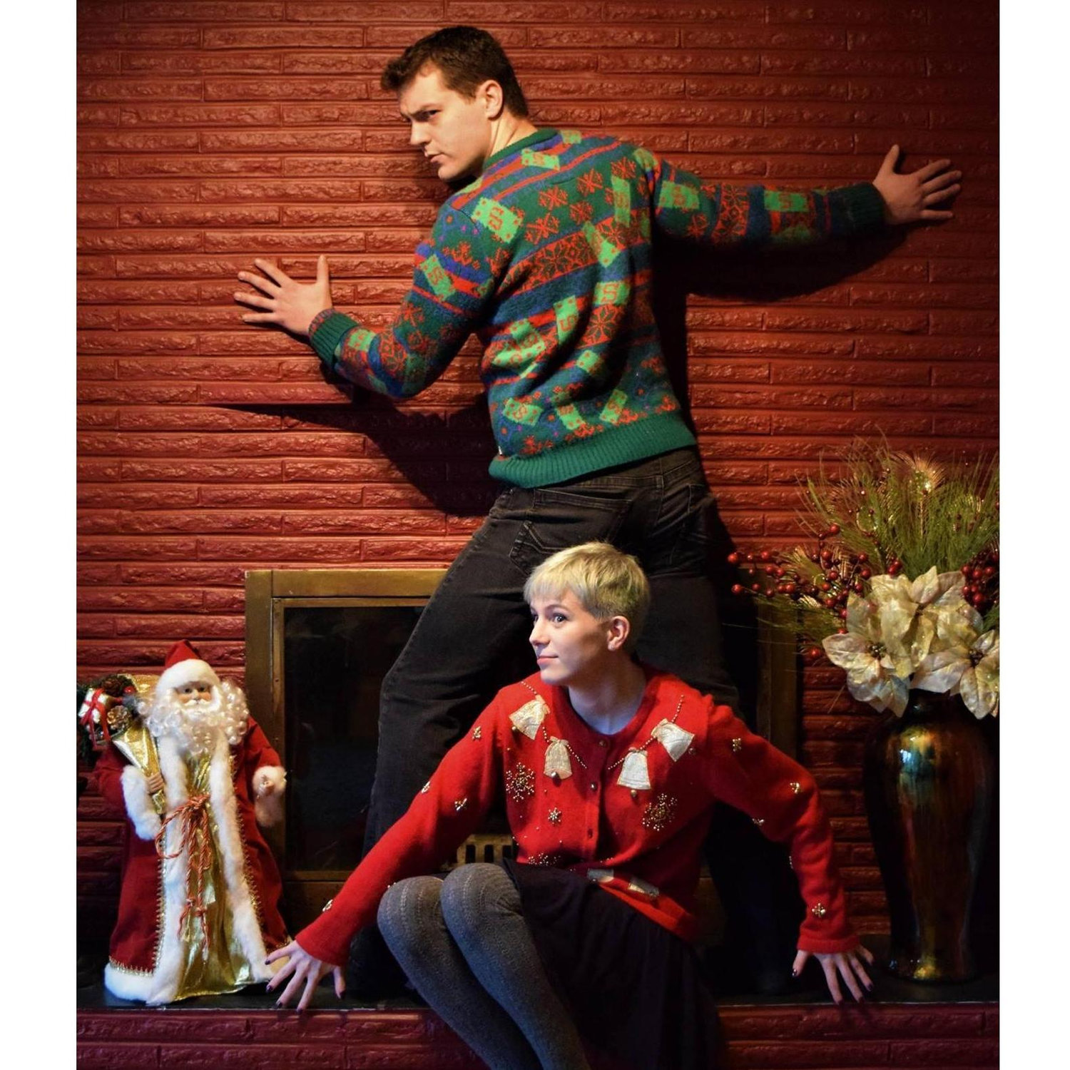 We had a very theatrical Christmas in 2017.