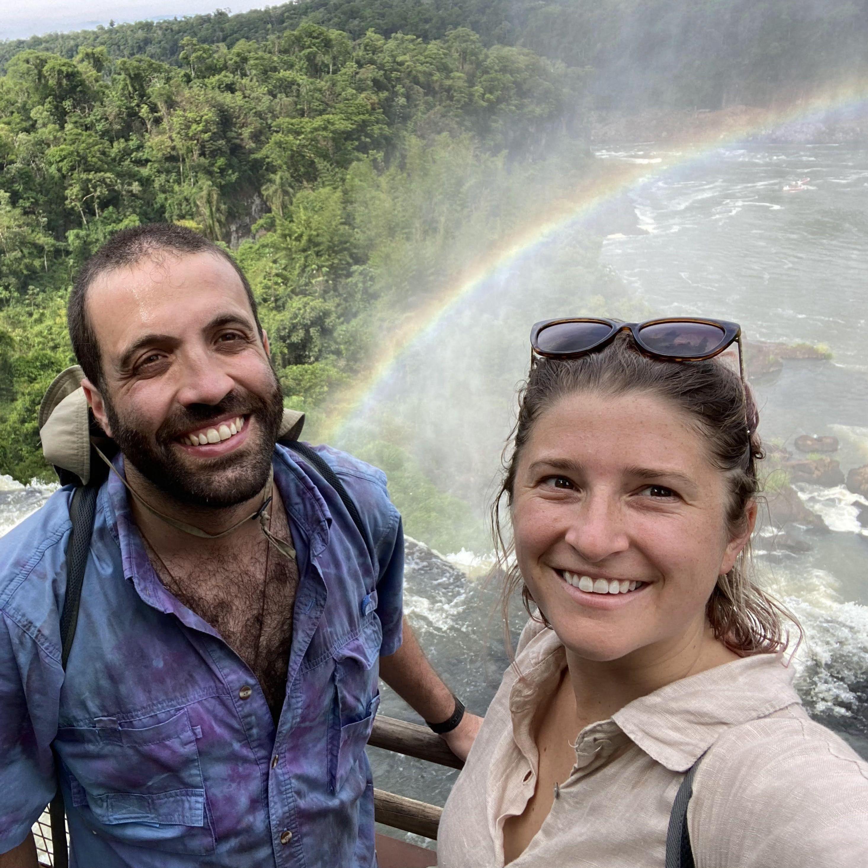 So many rainbows at Iguacu!
