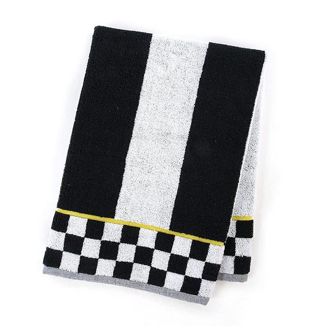 MACKENZIE-CHILDS Hand Towel, Decorative Hand Towel for Bathroom and Kitchen, Courtly Stripe